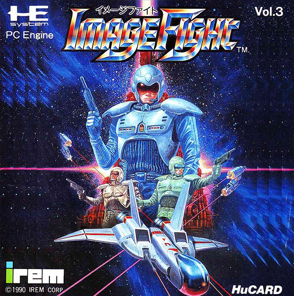Image Fight box art for PC Engine